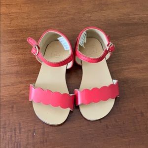 Red Janie and Jack sandals